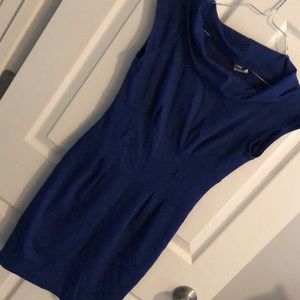 Royal blue dress